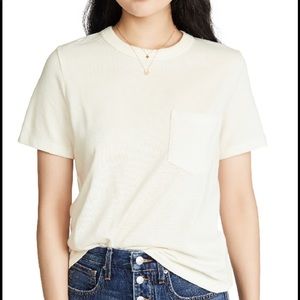 NWOT Madewell tomboy pocket tee